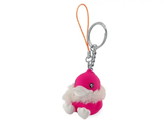 Porte-clés Canard Fushia B.Duck CoinCaillerie