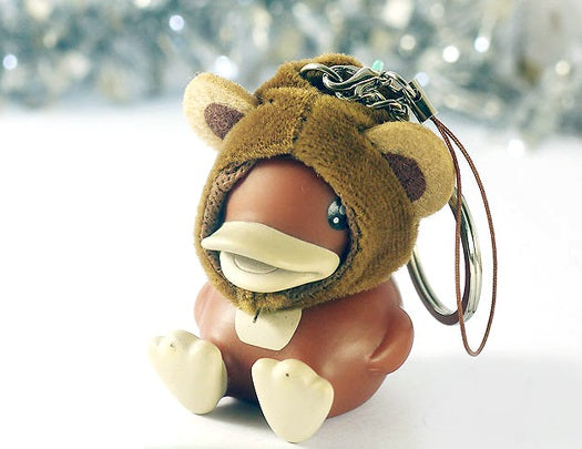 Duck Bear Keychain