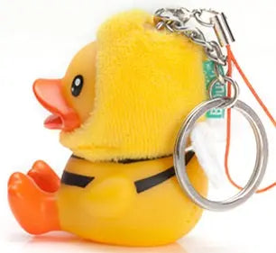canard porte clefs abeille b duck 