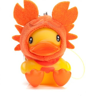 Duck Crab Keychain