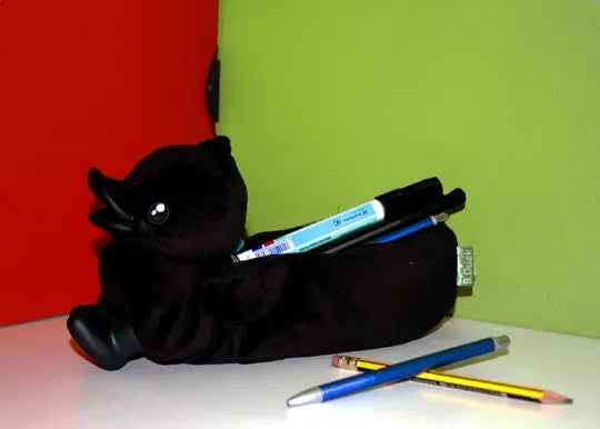 trousse canard noir b duck 