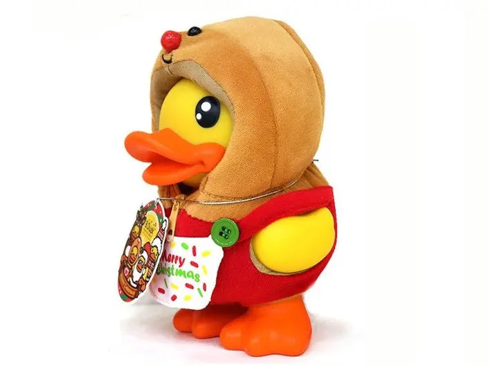 canard tirelire noel jaune b duck 