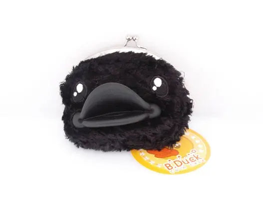 Porte-Monnaie Canard Noir B.Duck CoinCaillerie