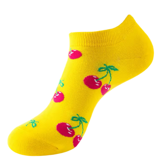 chaussettes courtes cerises SOXX FRU 001 18293324