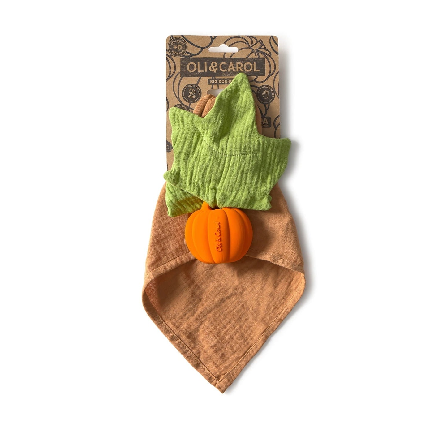 Pipa la Citrouille – Grand doudou bébé – vue produit 7
