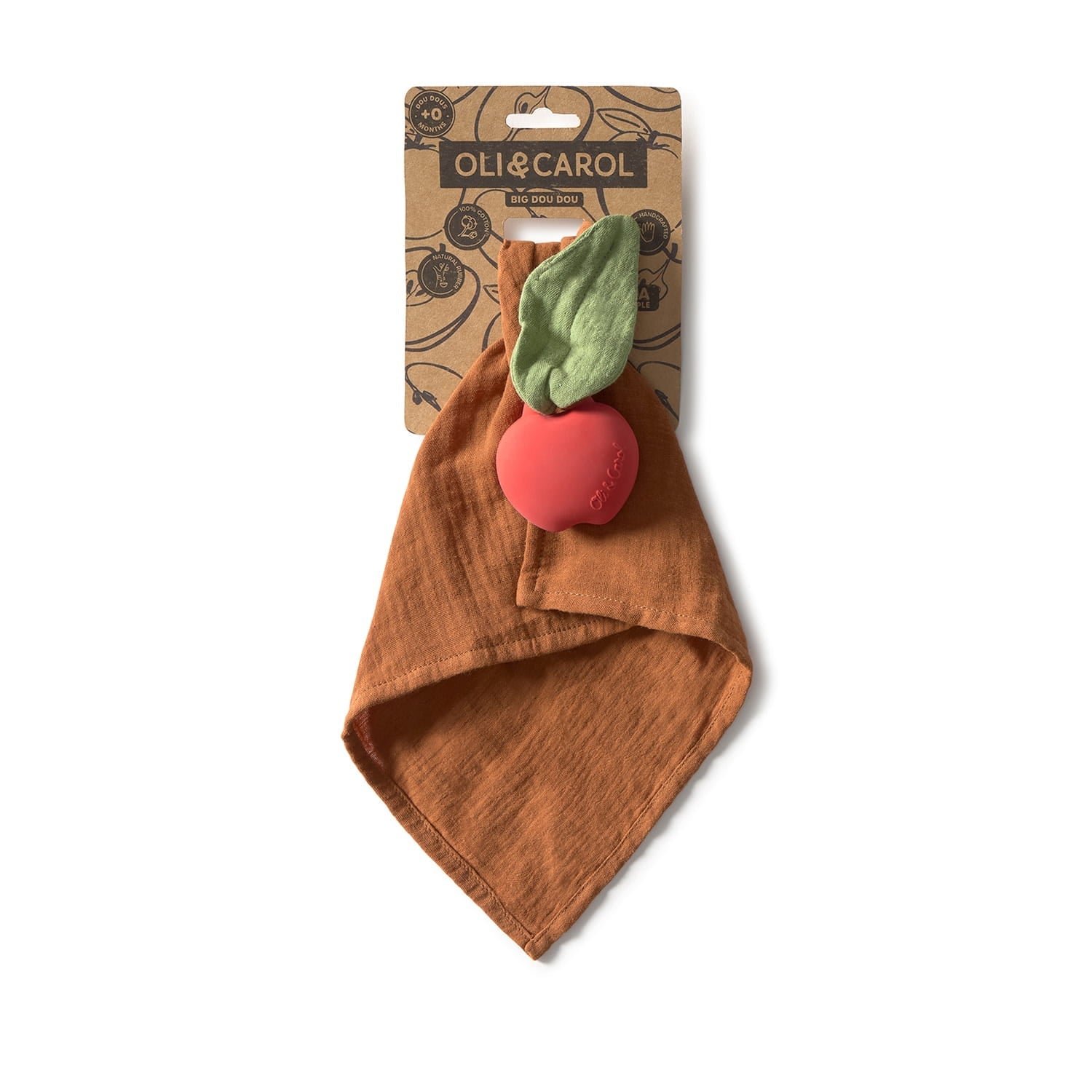 Pepa la Pomme – Grand doudou bébé – vue produit 7