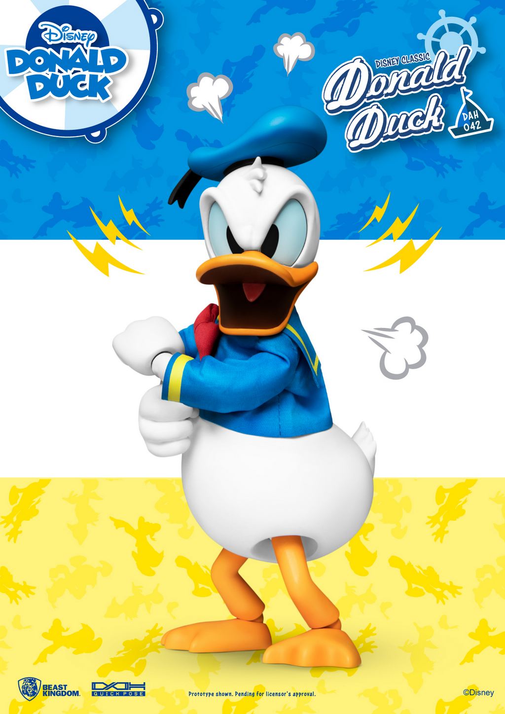 Donald Duck Disney Classic - Dynamic Action Heroes – vue produit 4