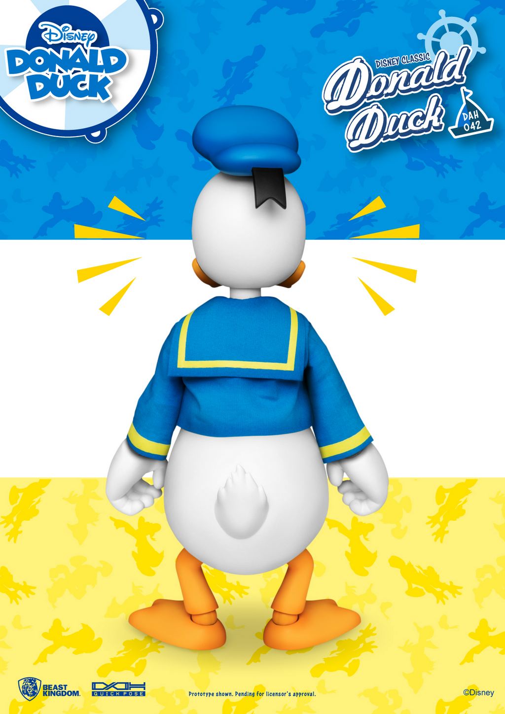Donald Duck Disney Classic - Dynamic Action Heroes – vue produit 6