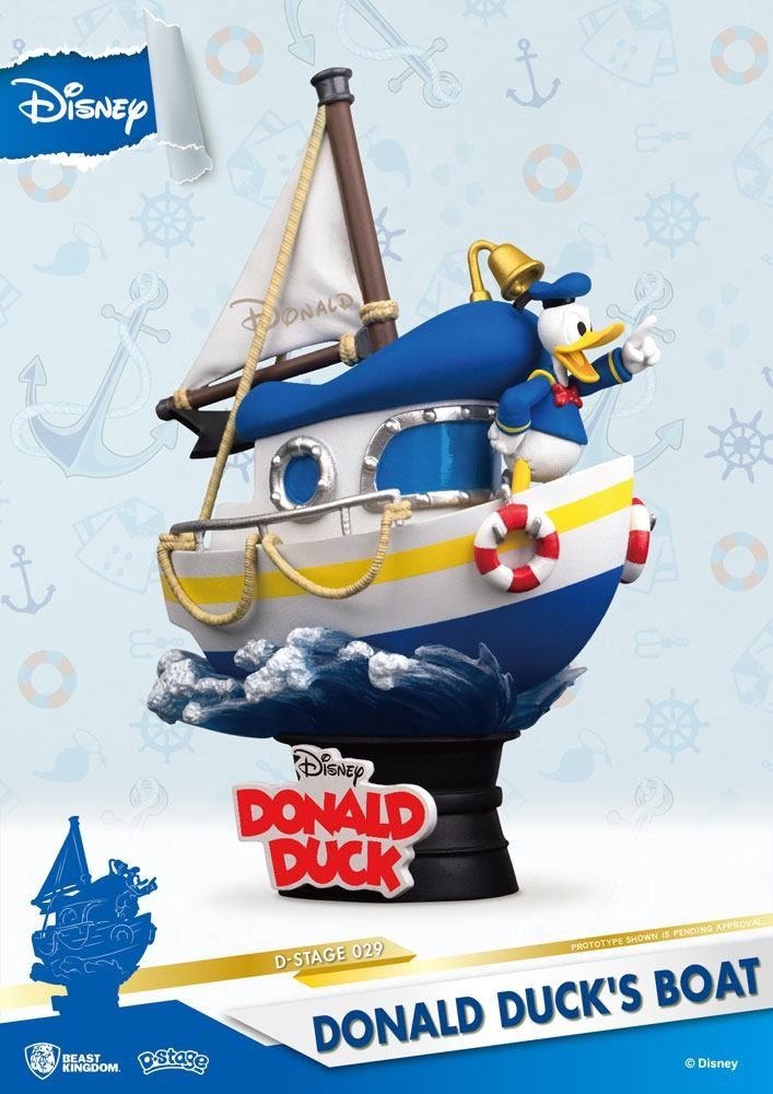 Bateau de Donald - Disney Beast Kingdom CoinCaillerie