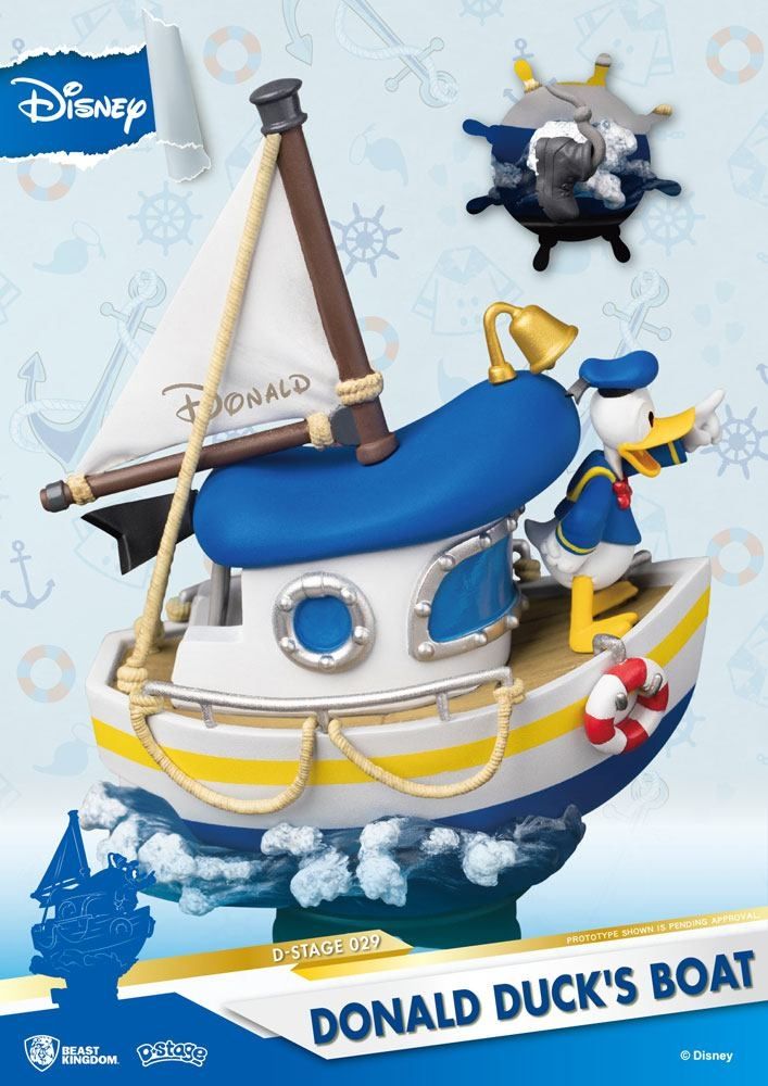 Bateau de Donald - Disney Beast Kingdom CoinCaillerie