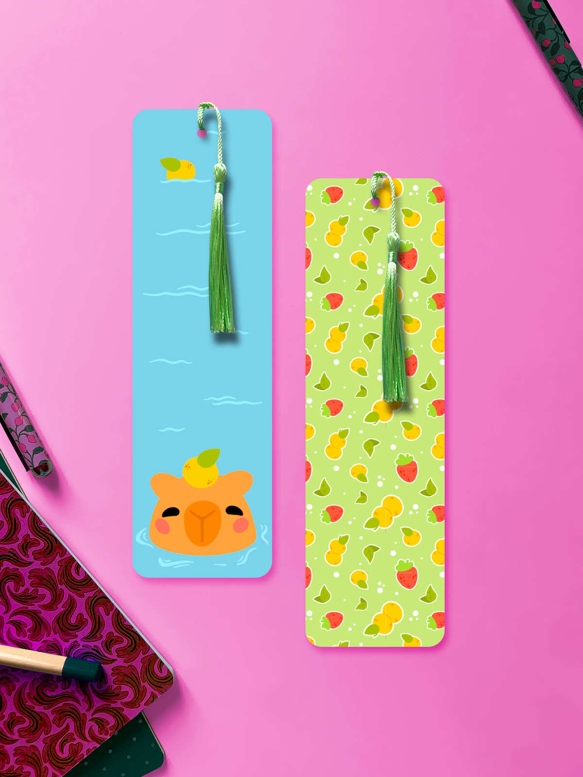 Capybara Onsen | Marque-Page