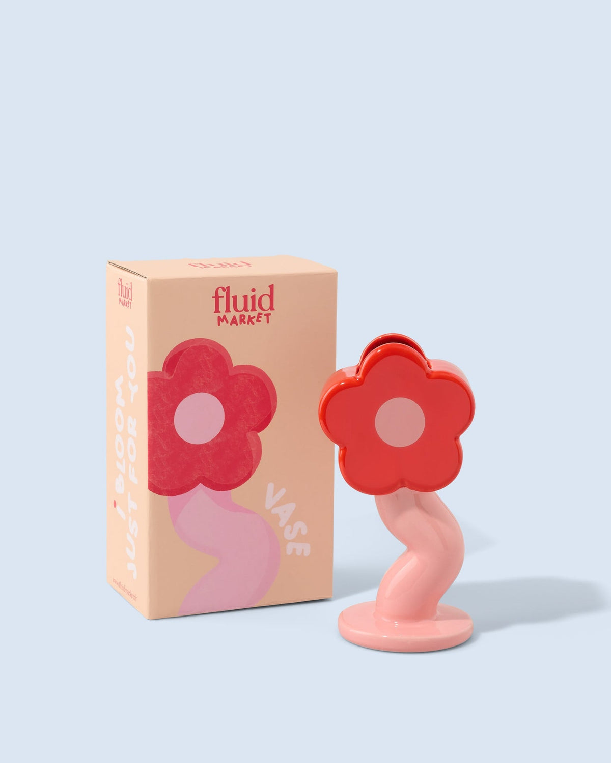 Vase Fleur Curve – Fluid Market