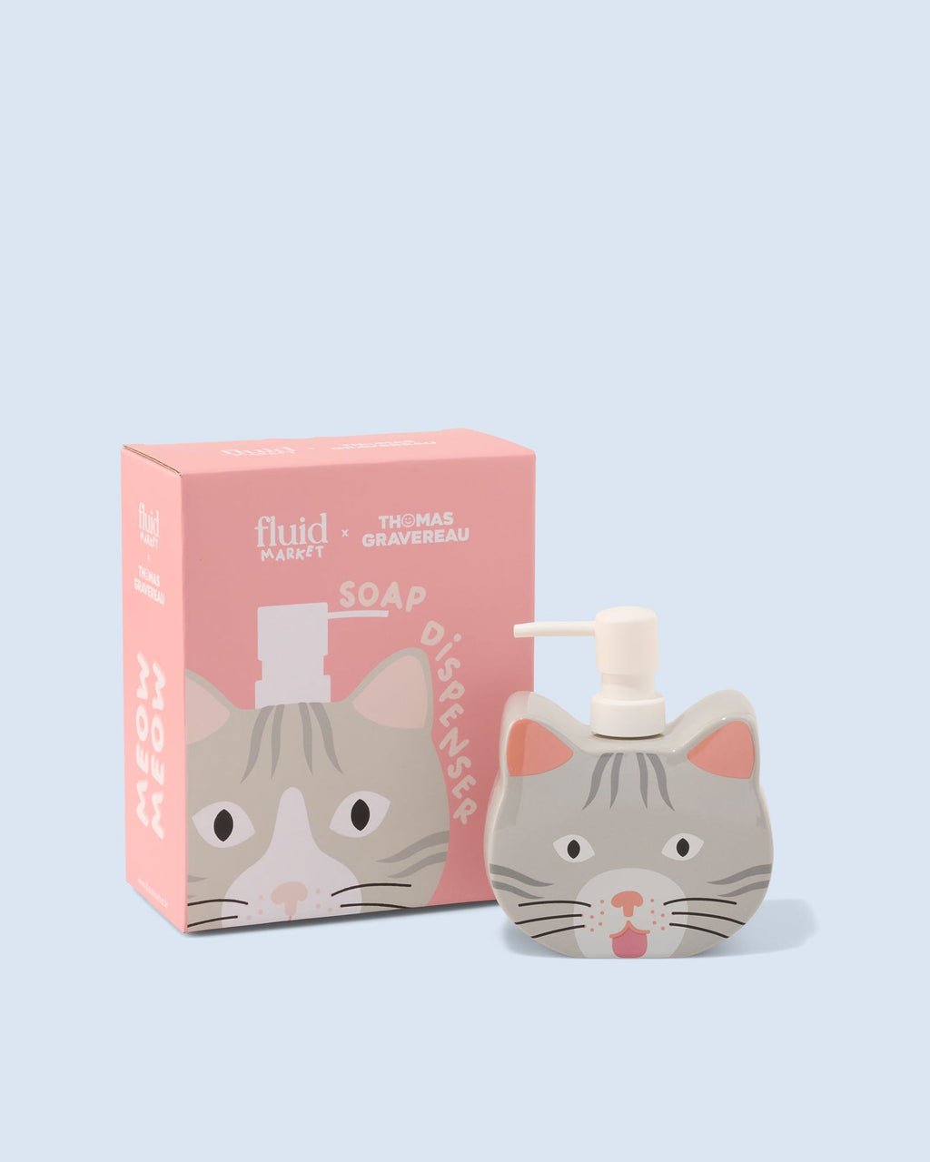Distributeur de savon Chat (Fluid Market x Thomas Gravereau) — Fluid Market, vue 4