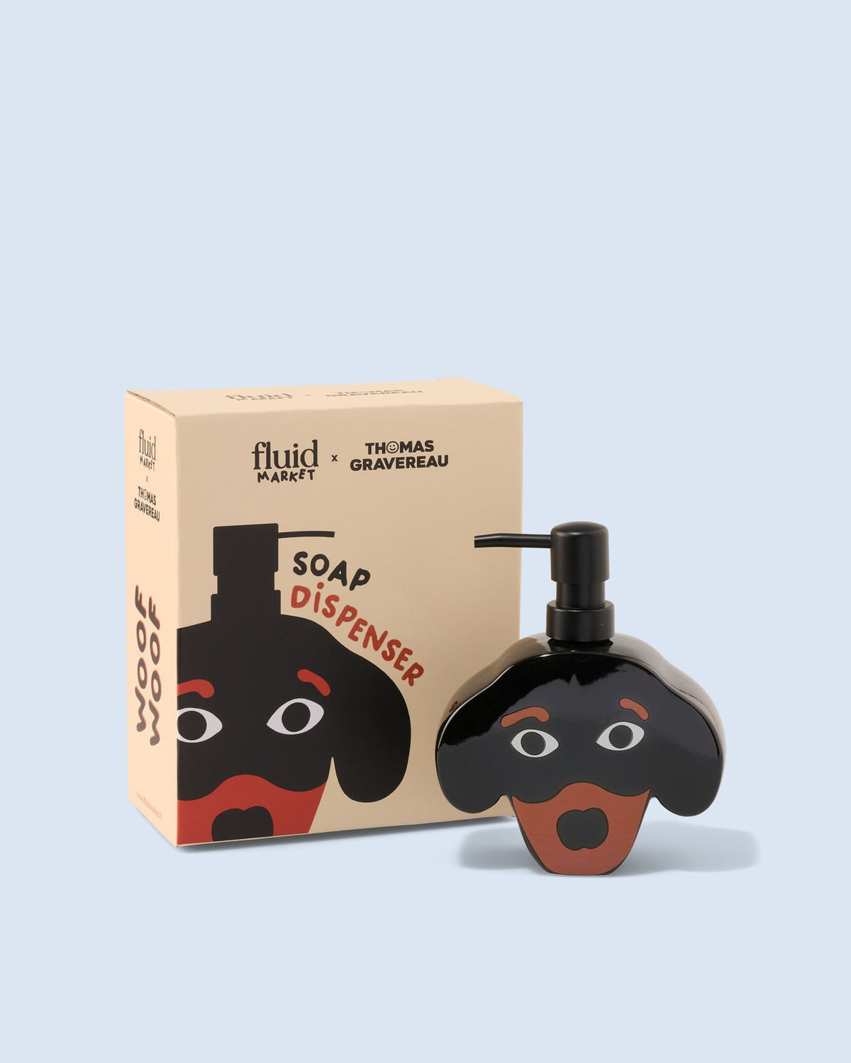 Distributeur de savon Teckel (Fluid Market x Thomas Gravereau) — Fluid Market, vue 4