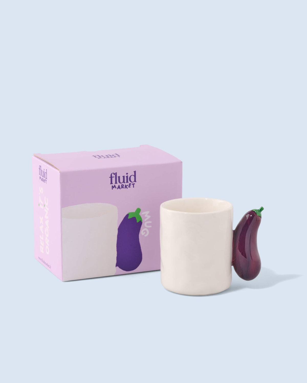 Mug Aubergine — Fluid Market, vue 3