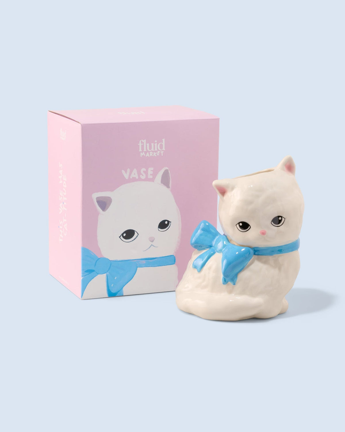 Vase Cat — Fluid Market, vue 3