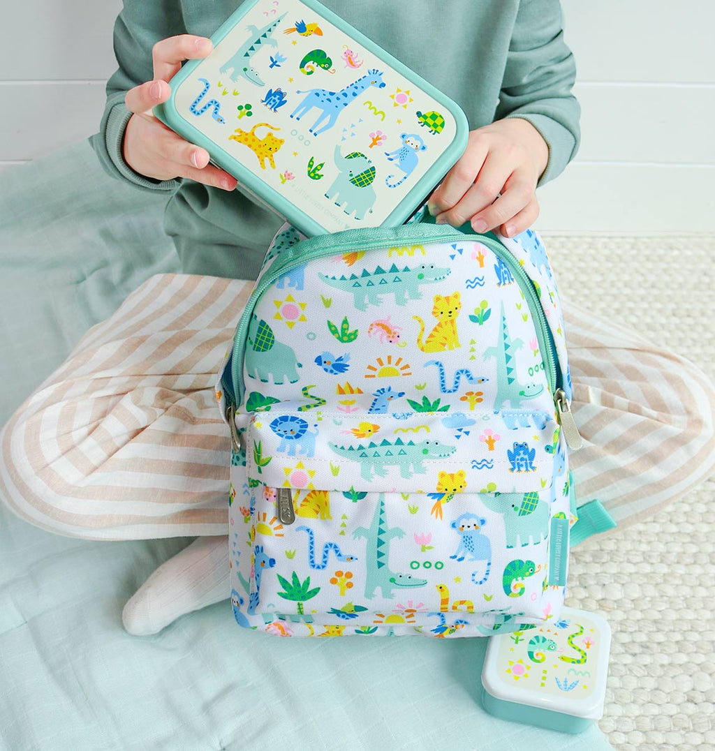Petit sac à dos enfant - Jungle – vue 6 – A Little Lovely Company