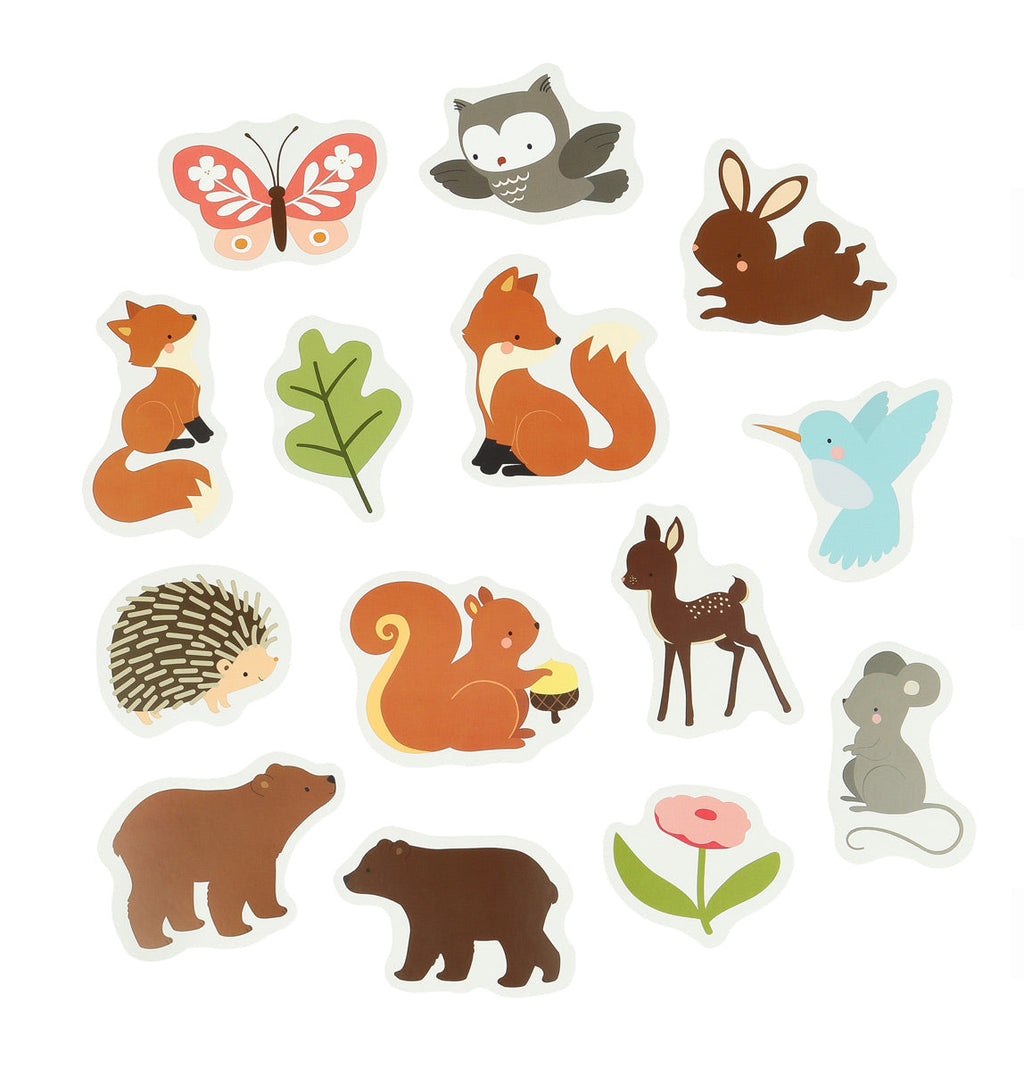 Jouets de bain en mousse - Amis de la forêt – vue 3 – A Little Lovely Company