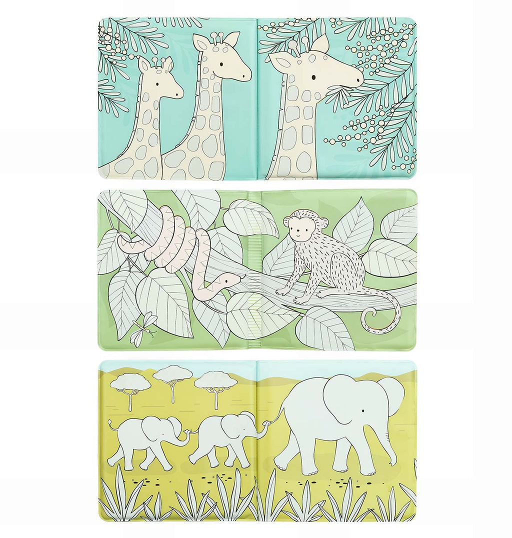 Livre de bain magique - Amis de la savane – vue 5 – A Little Lovely Company