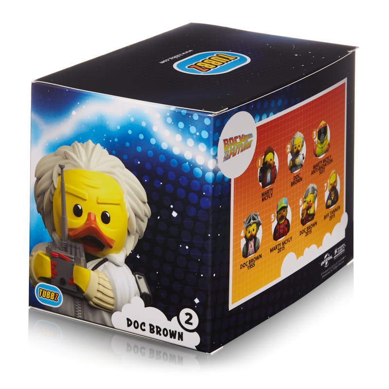 Canard Emmett Doc Brown (Boxed Edition) TUBBZ CoinCaillerie