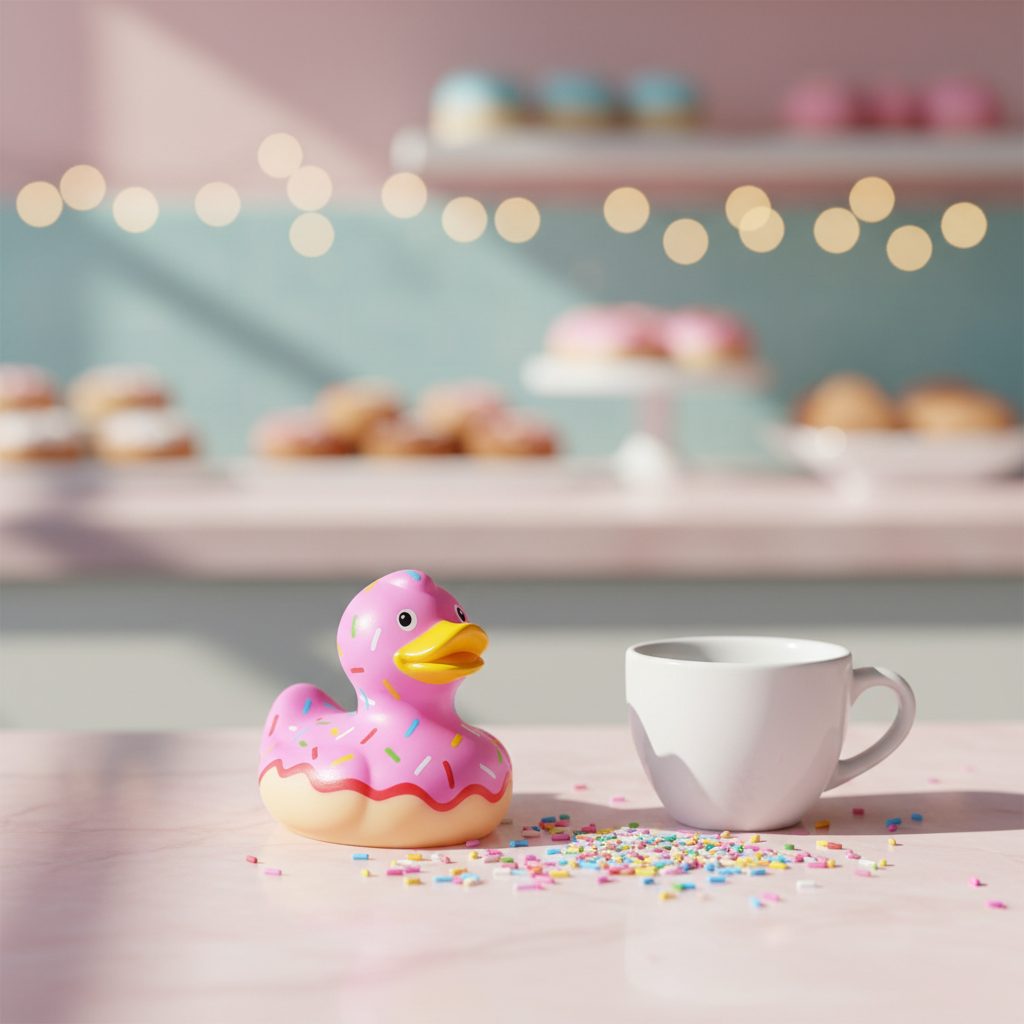 Mini donut de pato
