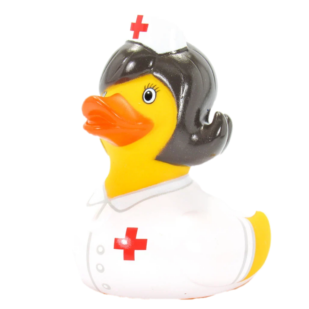 Canard Nurse Bud Duck, infirmière, vue de profil - BUD1485