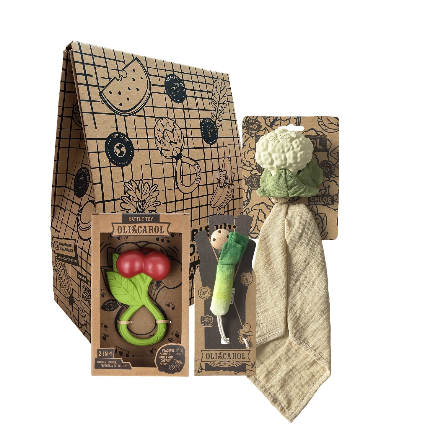 Coffret cadeau naissance – The Snuggle Squad