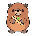 Peluche Mini Squishable – Bébé Beaver