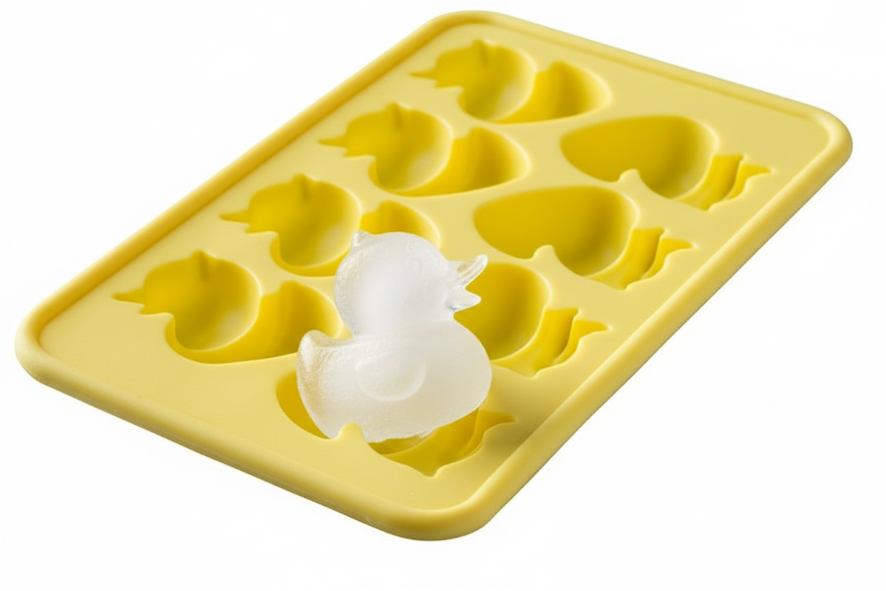 Eiswürfelform in Form einer Ente