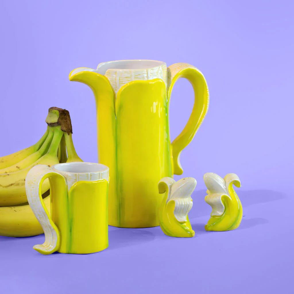 Tazza romantica alla banana