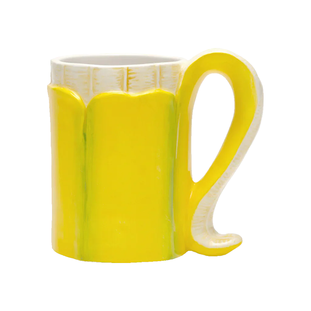 Tazza romantica alla banana