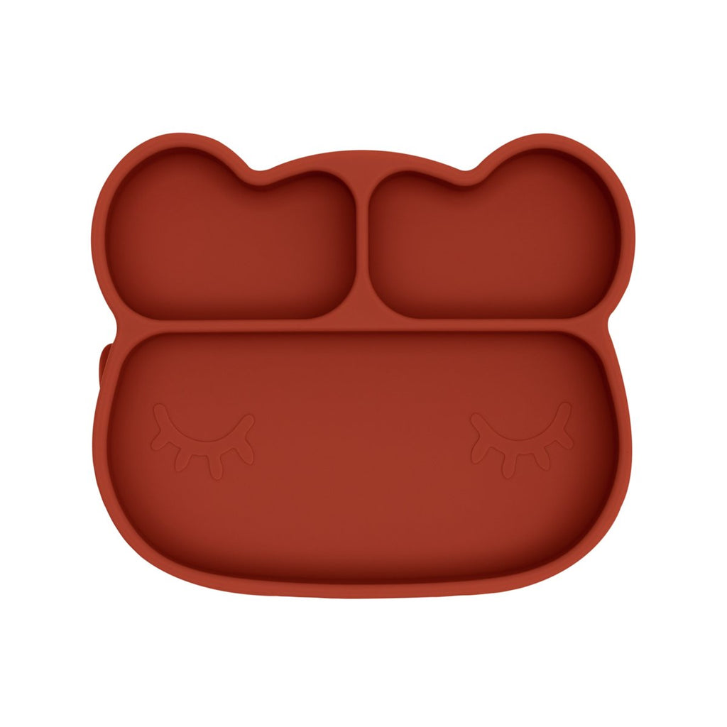Assiette en Silicone Ours Rouille We Might Be Tiny 