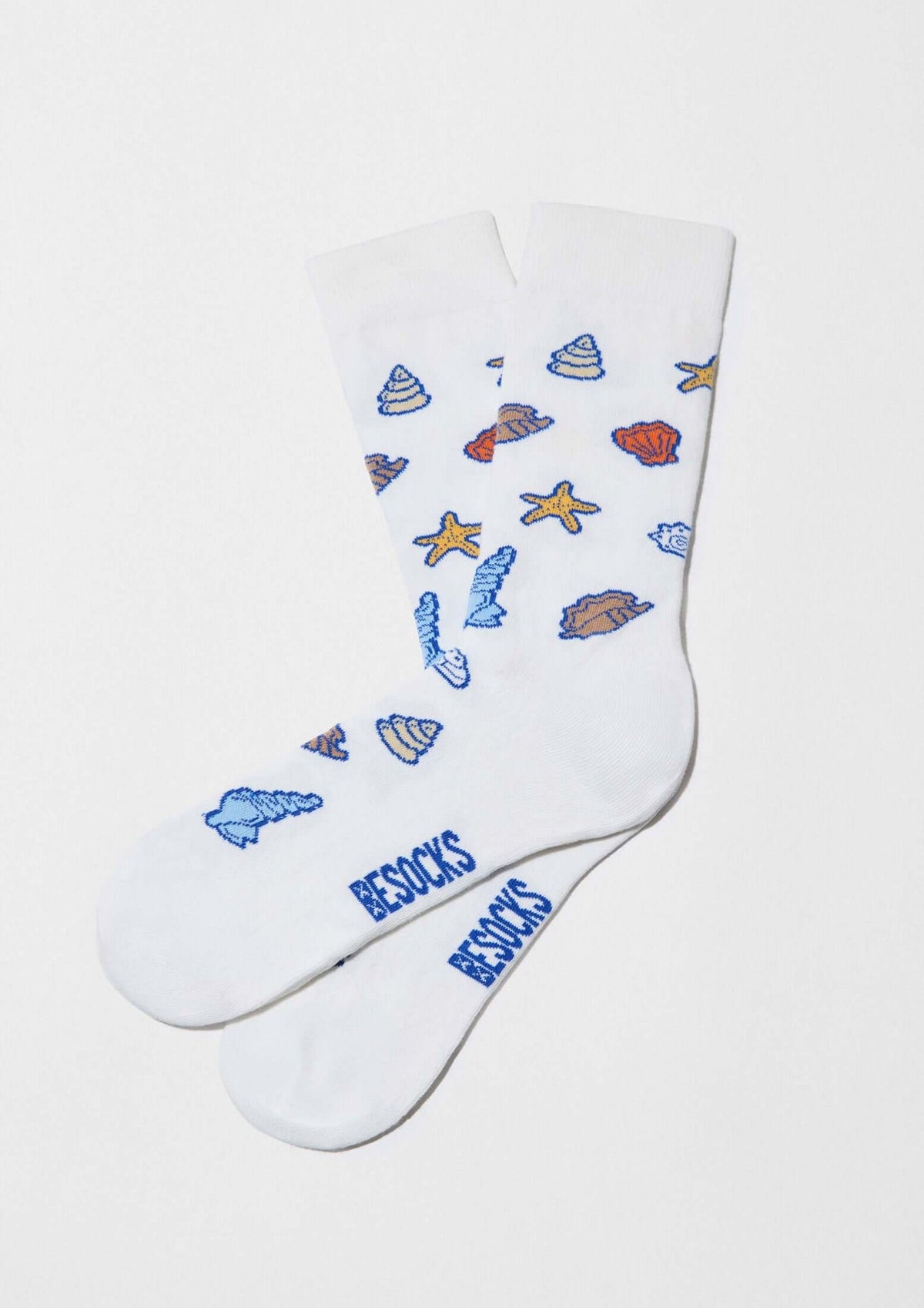 Chaussettes BeOcean Blanc Cassé – Besocks