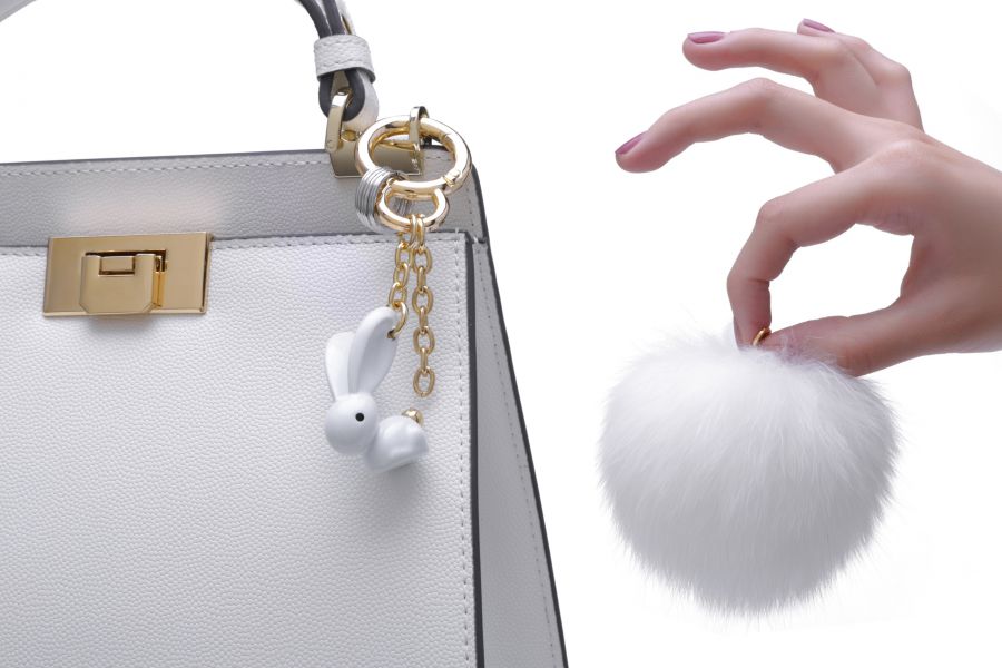 bijou de sac lapin metalmorphose 