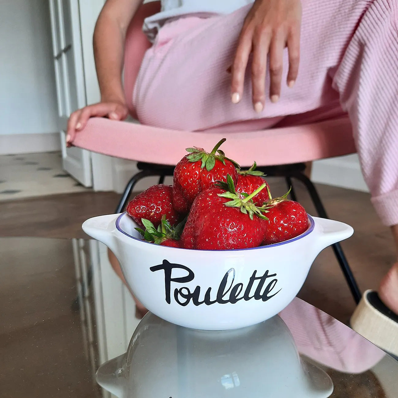 bol breton poulette pied de poule 