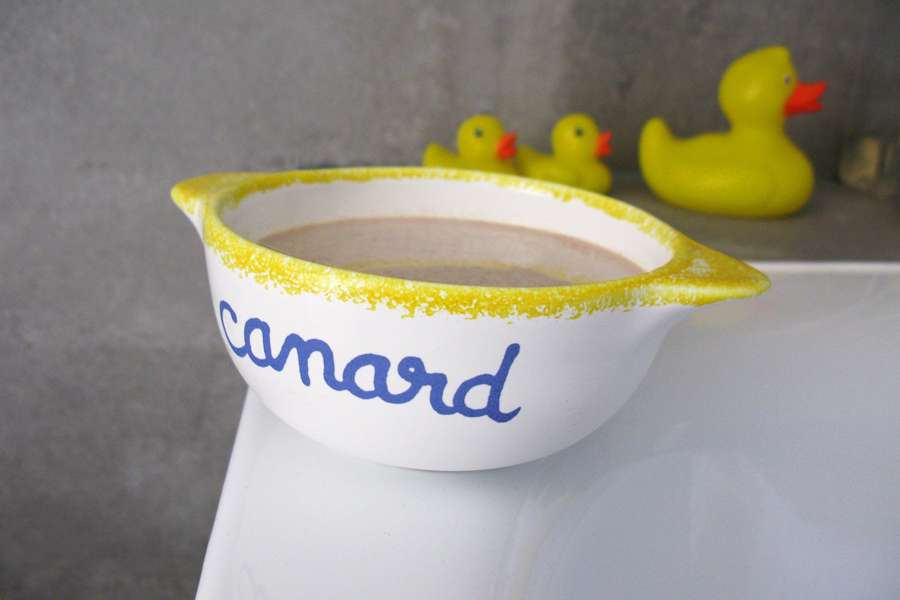 bol breton canard pied de poule 