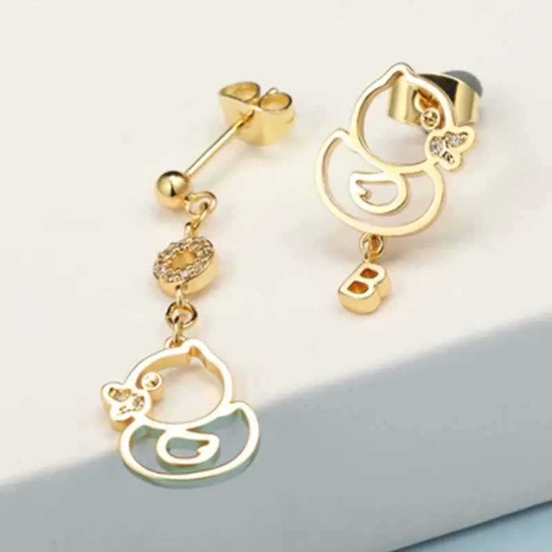 boucles doreilles pato b duck b duck