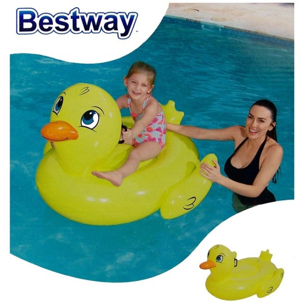 Bouée Gonflable Canard Jaune Bestway CoinCaillerie