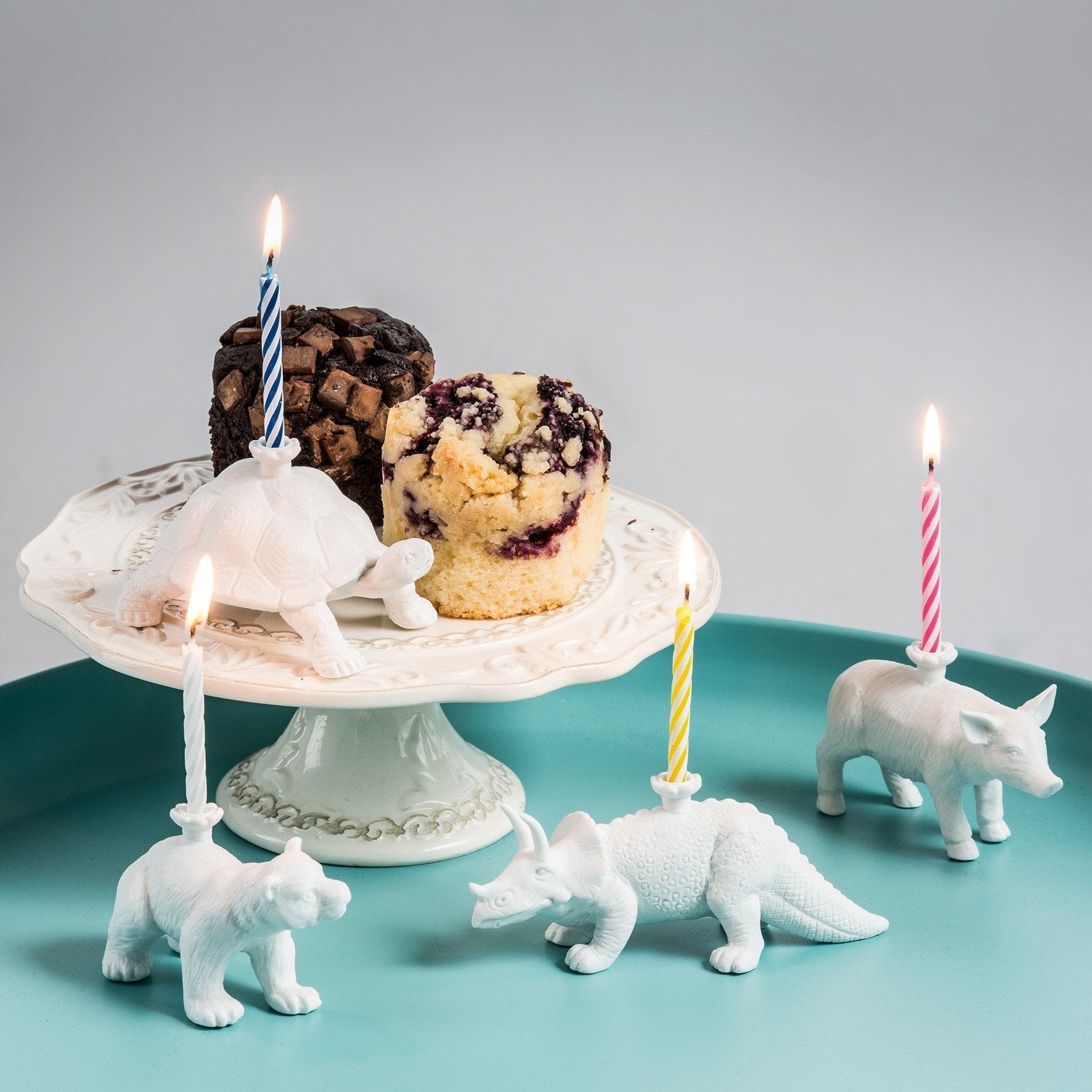 bougeoir danniversaire dinosaure donkey 