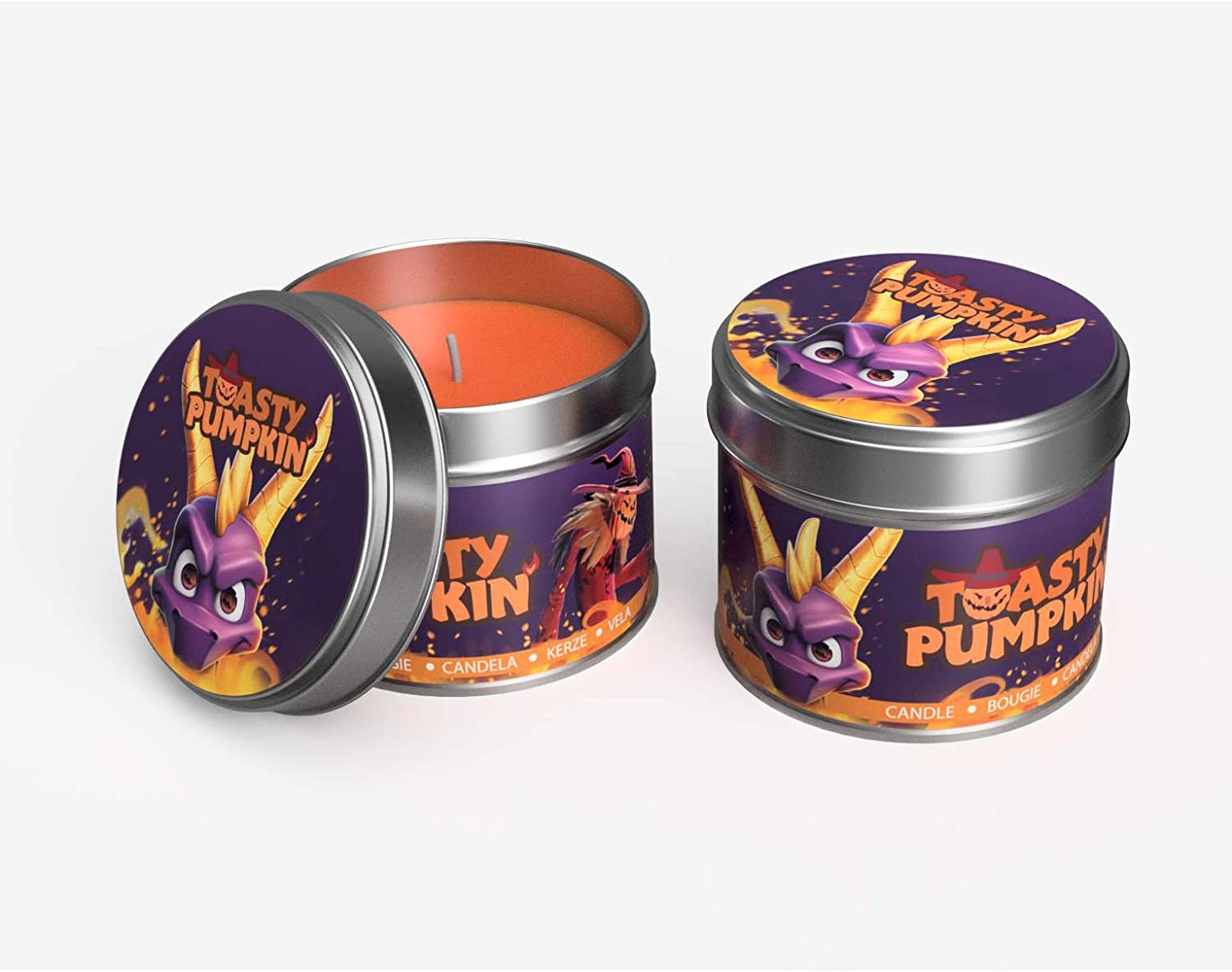 Bougie Spyro le Dragon - Tasty Pumpkin