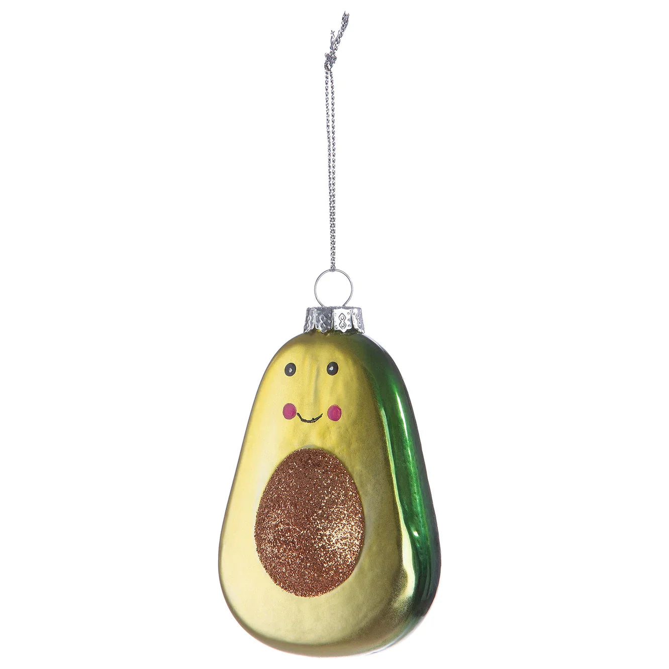 Avocado-Weihnachtskugel
