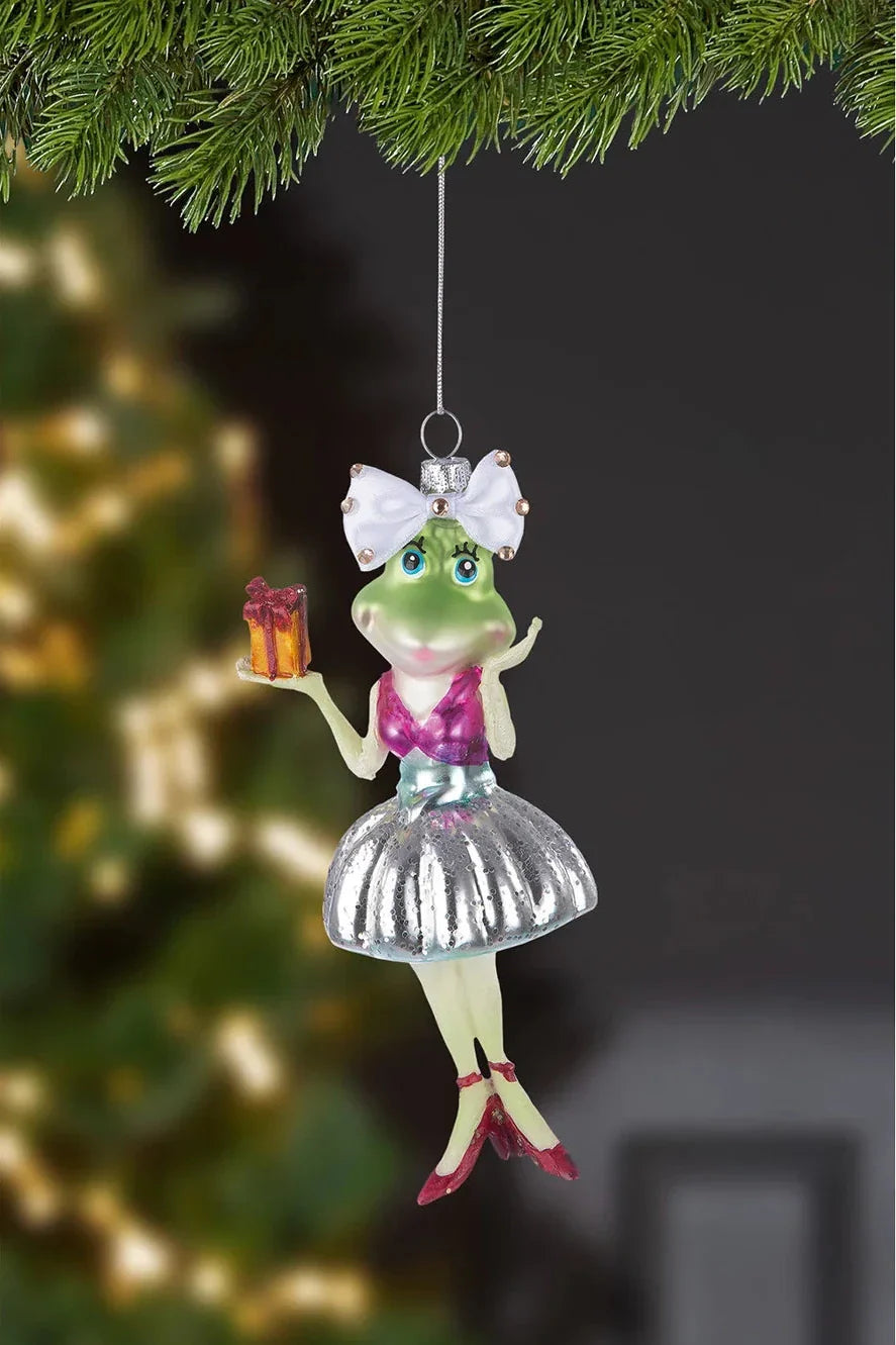 Vianočná cetka slečna Frog