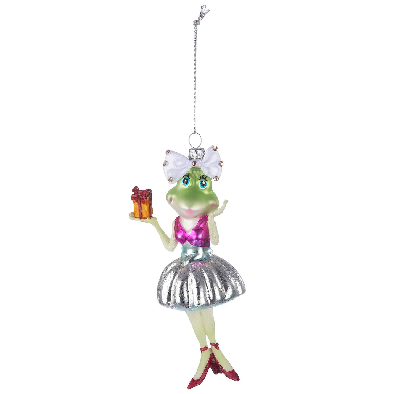 Miss Frog karácsonyi csecsebecse