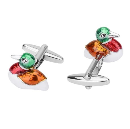 boutons de manchette canard colvert 62213367
