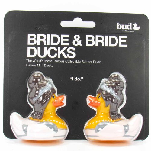 Mini Canard Bride & Bride Bud Duck CoinCaillerie