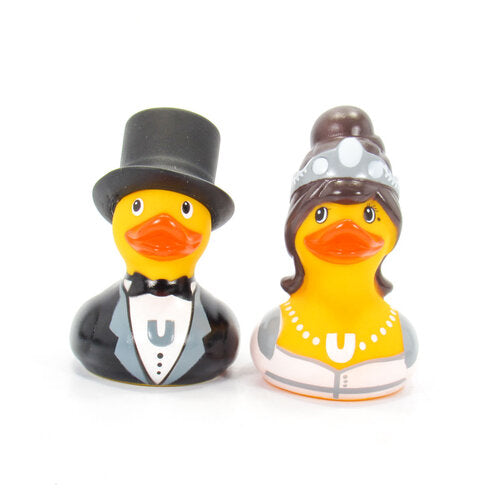 Mini Canard Bride & Groom Bud Duck CoinCaillerie