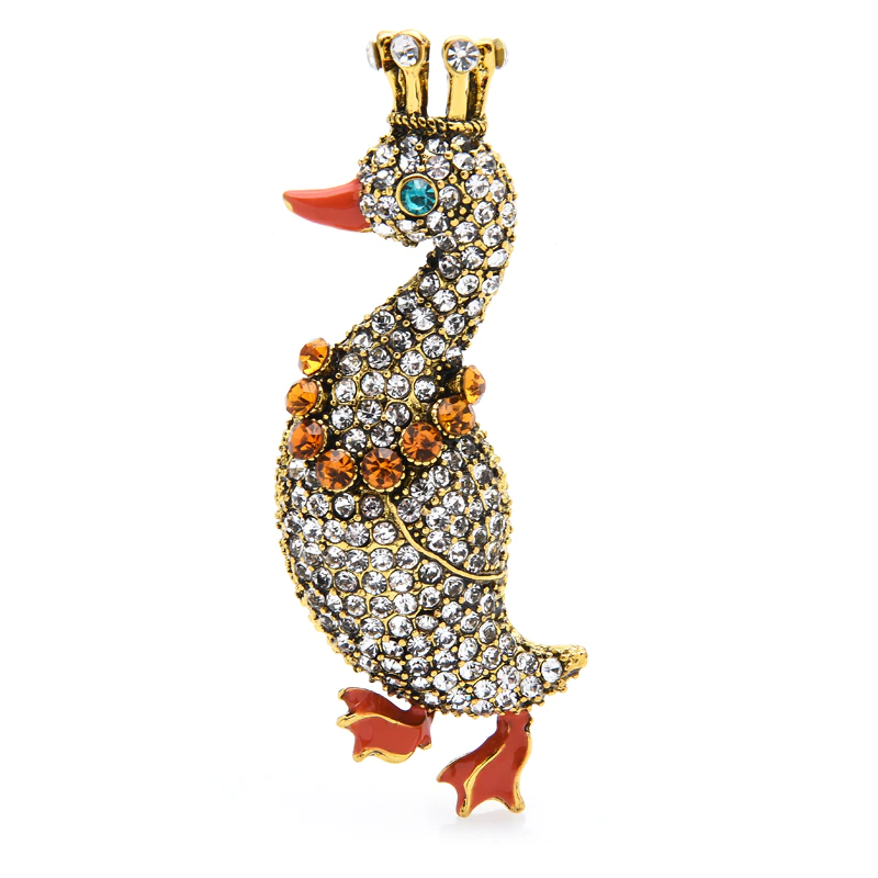 broche canard couronne strass cdb PIN DUK 901 50894156
