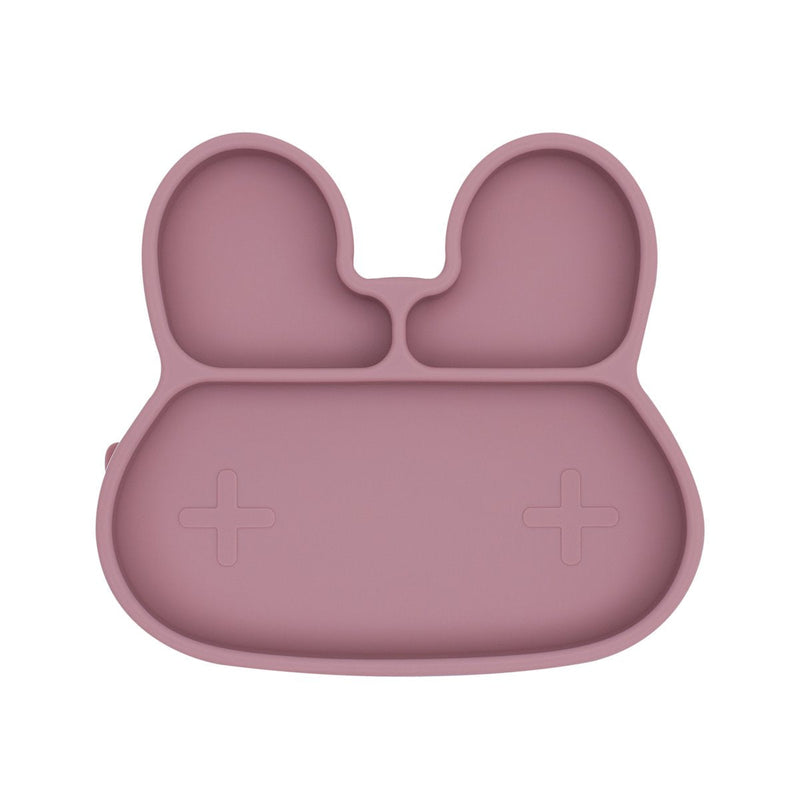 Assiette en Silicone Lapin Dusty Rose We Might Be Tiny 