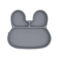 Assiette en Silicone Lapin Gris We Might Be Tiny 