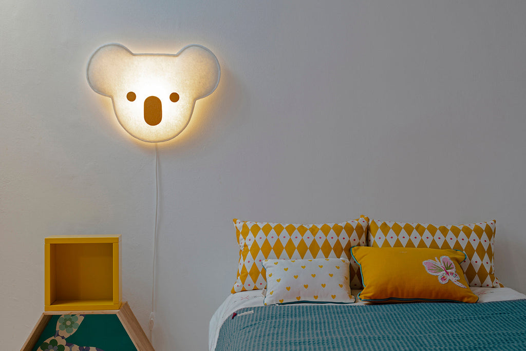 Applique Soft Light Masque Koala Buokids